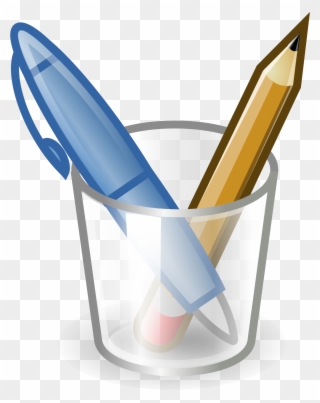 Open - Pen And Pencil Clipart - Png Download