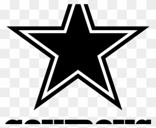Drawn Stare Dallas Cowboys - Dallas Cowboys Logo Small Clipart