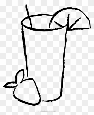 Smoothie Coloring Page - Smoothies Ausmalbilder Clipart