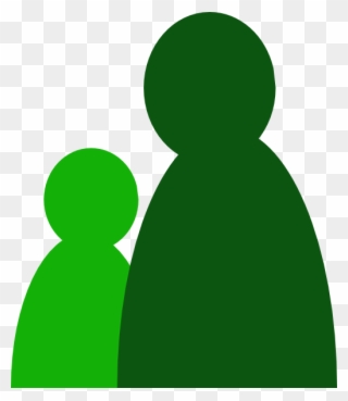 Two Transparent People Clipart