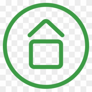 Homesquare - Green Location Symbol Png Clipart