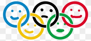 Cnwolympics - Winter Olympics Logo Png Clipart