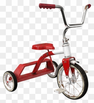 Dirty Vintage Tricycle Png Image - Tricycle Clipart