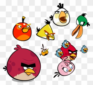 Angry Birds Comic - Angry Birds Names Clipart