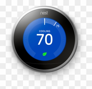 Learning Thermostat - Nest Thermostat Clipart