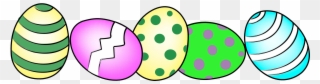 Top Scores - Easter Eggs Clipart Free - Png Download