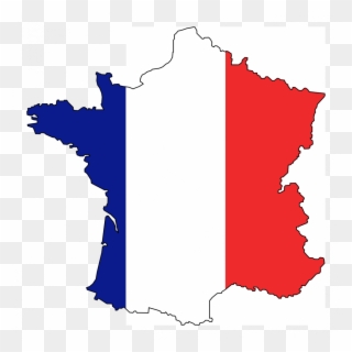 P5 Will Be Learning French This Term We Have Already - France Map Flag Clipart