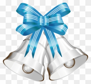 Icon Bells Transprent Free - Blue Christmas Bells Png Clipart