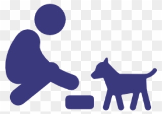 Pets Clipart Dog Exercise - Feed A Dog Png Transparent Png
