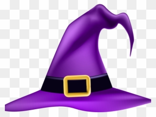 Witch Hat Clipart Evil Witch - Halloween Witch Hat Clipart - Png Download