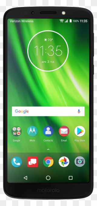 Verizon Wireless Motorola Moto G6 Play 16gb Prepaid - Moto G6 Play Clipart