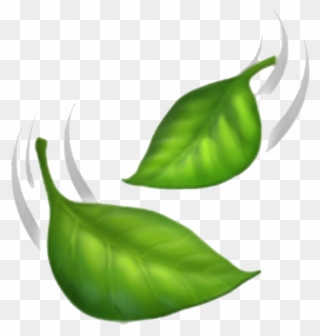 Leaves Emoji Clipart