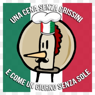 Il Bandito Dei Breadsticks Strikes Again - Fweddit Clipart