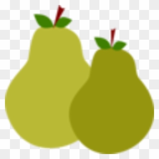 Pair Of Pears Th Image - Two Pears Clip Art - Png Download