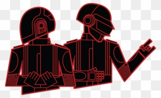 2018 Nubo Graphic Design - Daft Punk Playing Cards Clipart