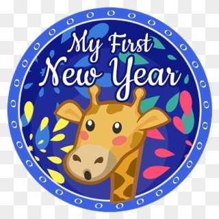 My First Haircut - Giraffe Clipart