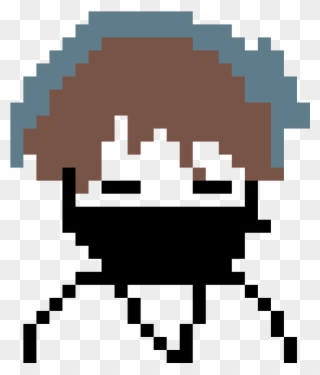 For Katie She's Fucking Dumb - Pixel Art Cute Ghost Clipart