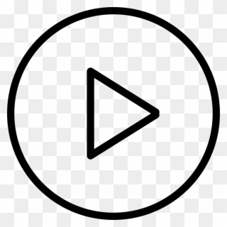 Png File - Video Player Button Clipart
