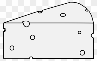 Wedge Of Cheese - Circle Clipart