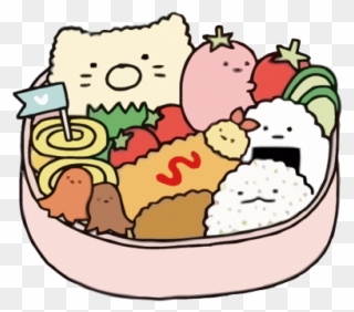 Lunch Box Clipart Shared Lunch - Cute Lunch Box Cartoon - Png Download