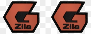 Gzila Ranger Eyes Orange - Emblem Clipart