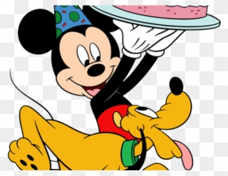 Birthday Clipart Mickey Mouse - Mickey Mouse Birthday Png Transparent Png