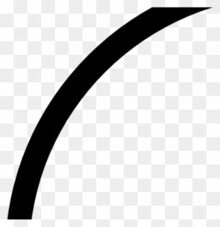 Curve Clipart Curved Line - Png Download