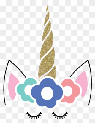 Free Unicorn Face Svg Cut File Download - Colorado Spruce Clipart