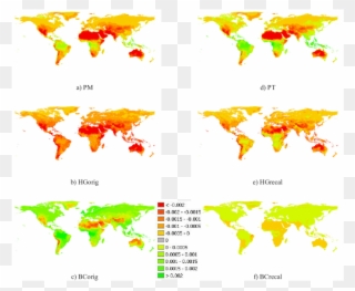 Global Maps With Annual Average Bias Of Cfsr Estimated - Son Take Out The Trash Clipart