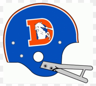 Denver Broncos Iron On Stickers And Peel-off Decals - 1967 Denver Broncos Helmet Clipart