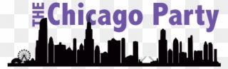 1000 X 346 6 0 - White Chicago Skyline Silhouette Clipart