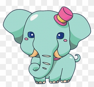 Elefante Sticker - Elephant Clipart