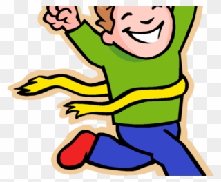 Running Clipart Boy - Child Care - Png Download
