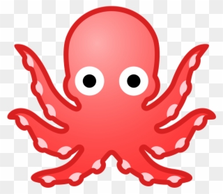 Octopus Icon - Octopus Emoji Clipart