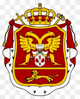 Coat Of Arms Of Metropolitan Petar I Of Montenegro - Montenegro Historical Coat Of Arms Clipart