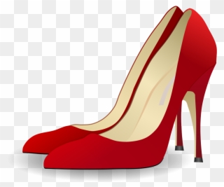 High Heels Clipart Many Interesting Cliparts - High Heeled Red Shoes - Png Download