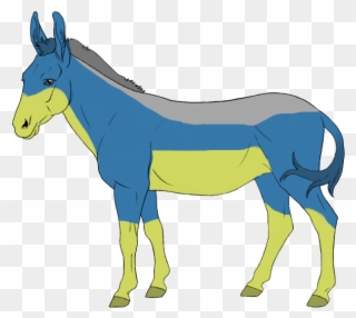 The Drabardi Donkey - Mane Clipart