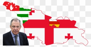 More Provocations From Russia To Come Details Of Lavrov - Abkhazian Flag Emoji Clipart