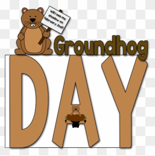 Groundhog Day Clip Art - Teddy Bear - Png Download