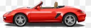Porsche Clipart Red Convertible - 2013 Genesis Coupe Side - Png Download