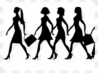 15 Feb Venture Magazine Understands Social Commerce - Walking Women Business Png Clipart