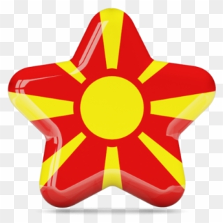 Macedonia Flag Clipart Fyr Macedonia - Cross - Png Download