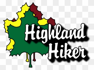 Clipart Mountains Waterfall - Highland Hiker - Png Download