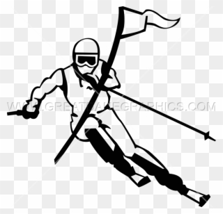 Skier Drawing At Getdrawings Com Free For - Drawing Clipart