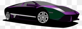 Free To Use Amp Public Domain Cars Clip Art - Cool Black And Purple Cars - Png Download