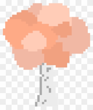 Cherry Blossom - Japan Flag 8 Bit Clipart
