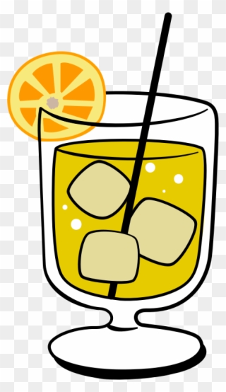 Screwdriver Cocktail Food Mixed Drink Plants - Alcoholic Drink Clip Art - Png Download
