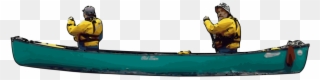 Canoeists And Canoe - People In Canoe Png Clipart