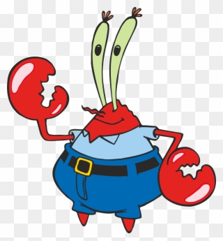 Spongebob Mr Krabs Clipart