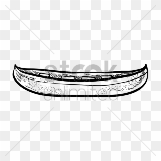 Canoe Vector Image - Canoe Sketches Clipart